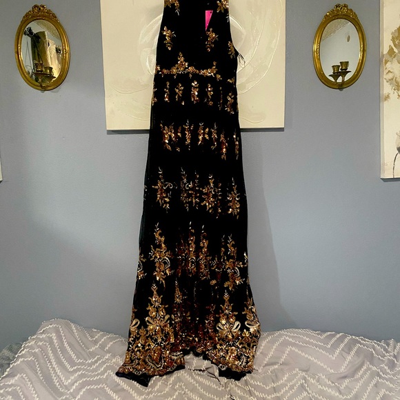 Southern fried chics “enchanted nights“ sequin dress SIZE M (nwt) - Picture 1 of 8
